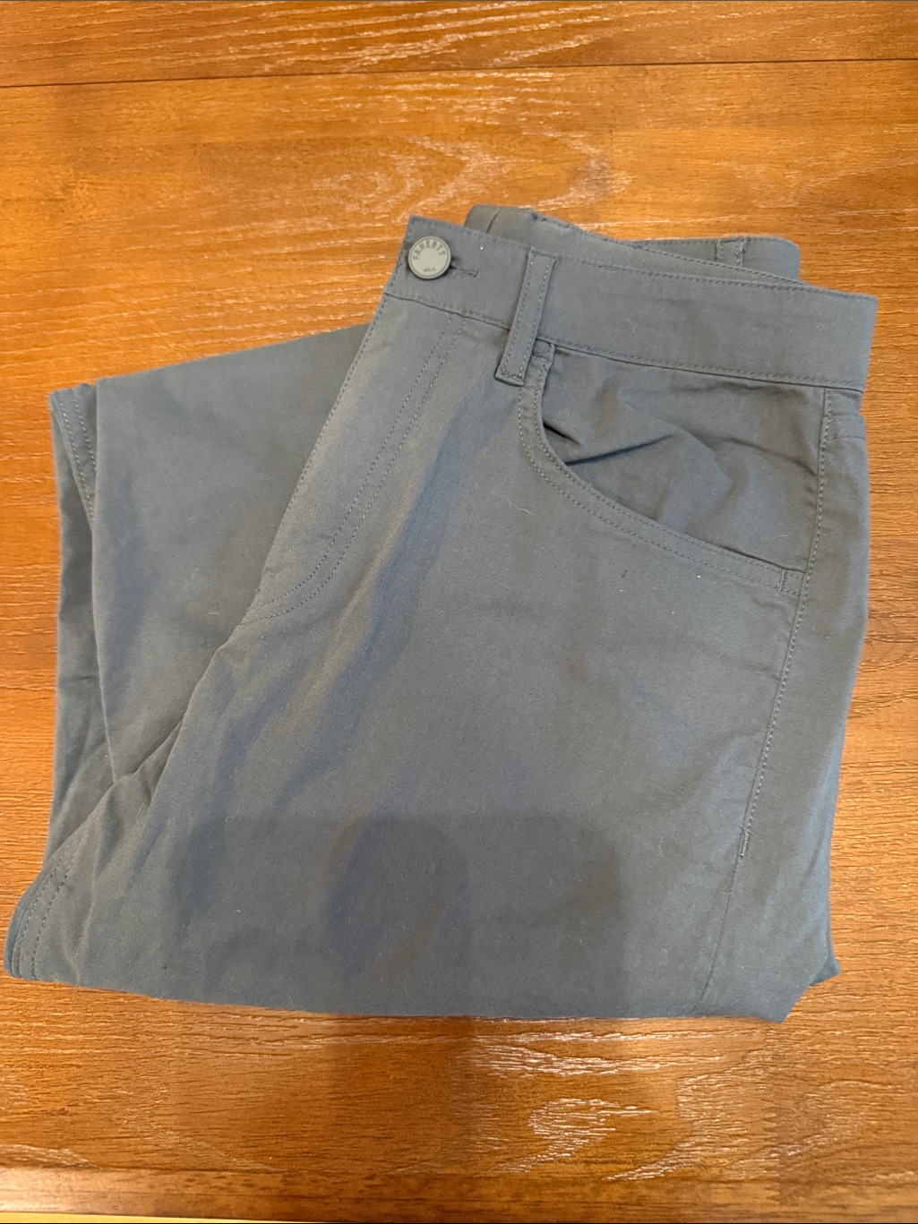 Faherty Men's Chino Pants - Charcoal Gray